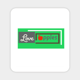 Love apples Magnet