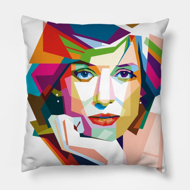 WPAP lady diana Pillow by pucil03