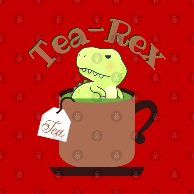 T-Rex.Funny Tea Rex by FullOnNostalgia