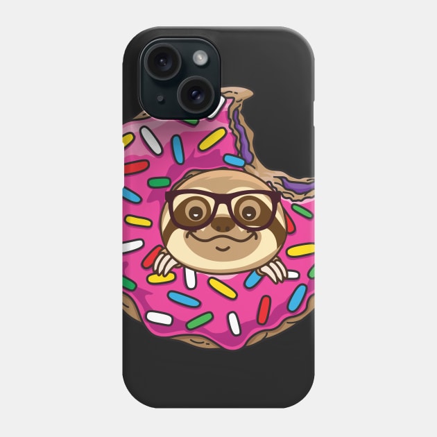 Kawaii Sloth Phone Case by Plushism