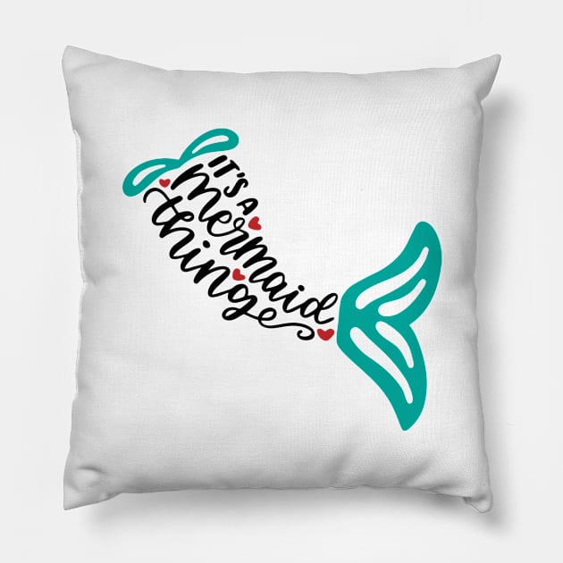 Mermaid Pillow by wolulas