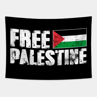Free Palestine Tapestry