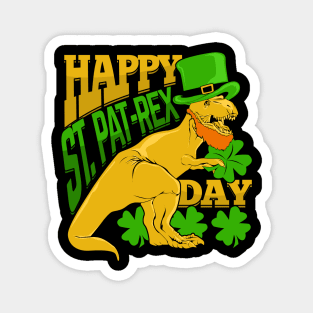 Happy St. Pat-Rex Day Magnet