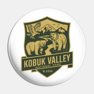 Kobuk Valley National Park Wildlife Emblem Pin