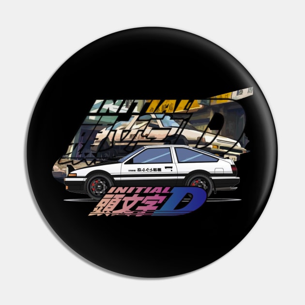 Initial D Pin by store of art