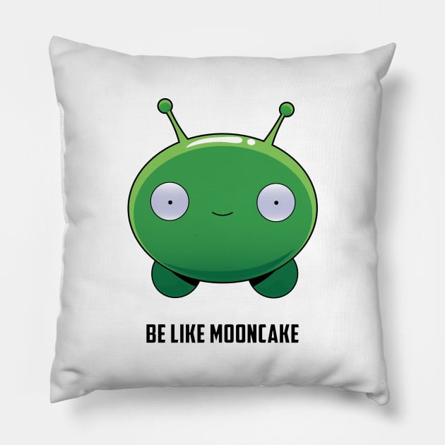 Be Like Mooncake Pillow by JJFDesigns