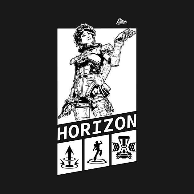 Discover Horizon - Apex Legends - T-Shirt