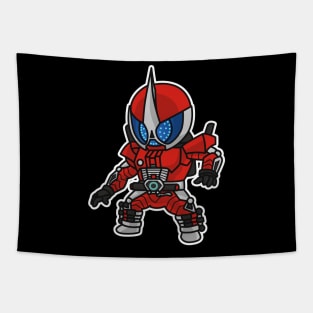 Kamen Rider Accel Chibi Style Kawaii Tapestry