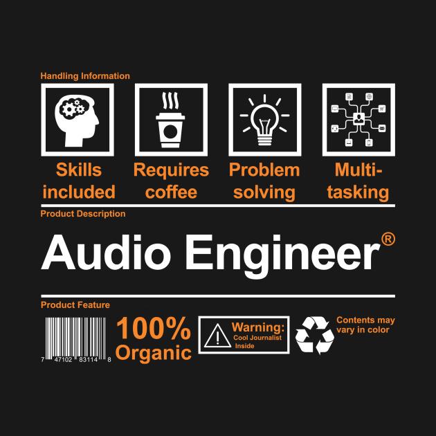 I am an Audio Engineer - Dj Music Producer by MADesigns