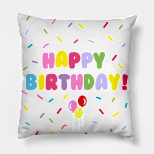 Happy Birthday Pillow