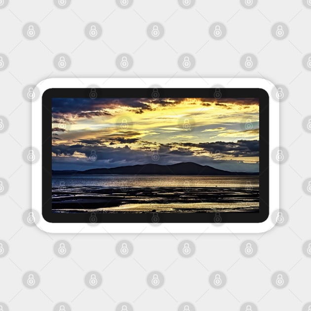 Solway Firth After Stormy Weather Magnet by IanWL