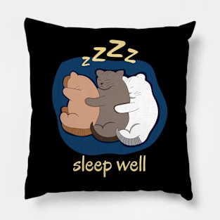 cat-sleep well Pillow