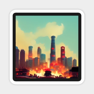 Tianjin | Comics Style Magnet