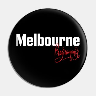 Melbourne Programmer Pin