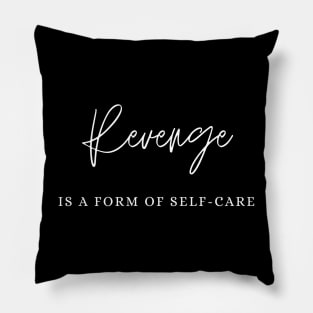 Self-Care Humor | Creative Typography Pillow