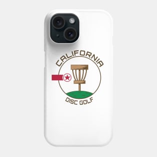 California Disc Golf - State Flag Phone Case