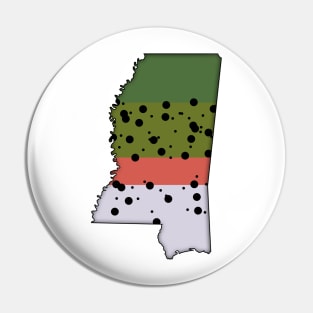 Mississippi Trout Pin