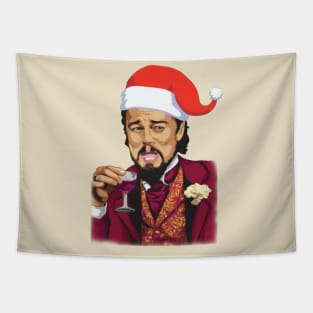 DiCaprio Laughing Tapestry