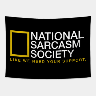 National Sarcasm Society Tapestry