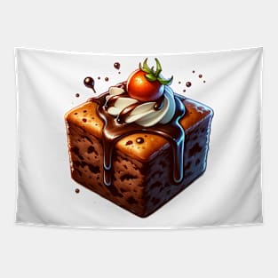 Brownie Salted Vintage Since Yummy Breakfast Kawaii Tapestry