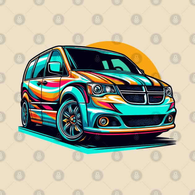 Dodge Caravan by Vehicles-Art