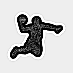 basketball player Magnet