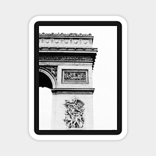 Paris, City, Scandinavian, Nordic, Fashion print, Scandinavian art, Modern art, Wall art, Print, Minimalistic, Modern Magnet