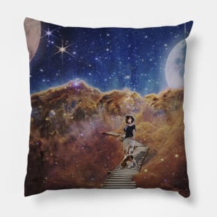 Path Through the Galaxy Pillow