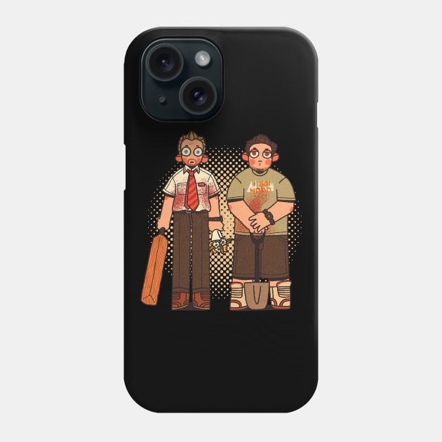 shaw of the dead Cute Phone Case by jaranan99