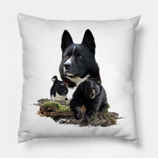 Karelian Bear Dog Pillow