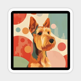 Welsh Terrier in 80's Magnet