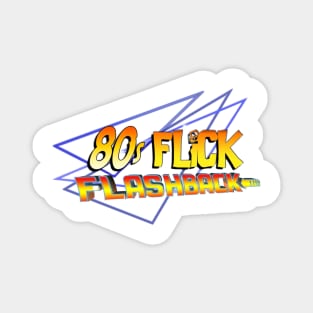 80s Flick Flashback Logo Magnet