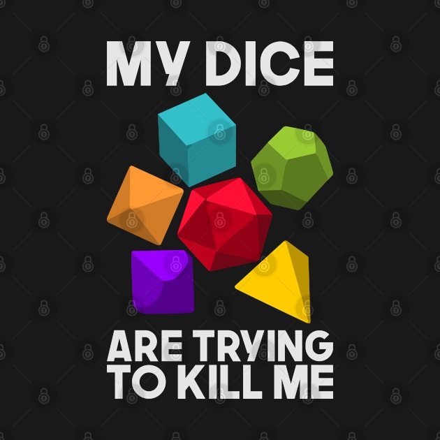 D20 Dice Tabletop RPG Roleplay Gamer Nerd Gift by Schimmi