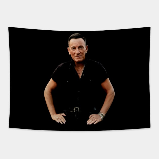 Born to Wear Classic Springsteen Shirts for True Fans Tapestry by Silly Picture