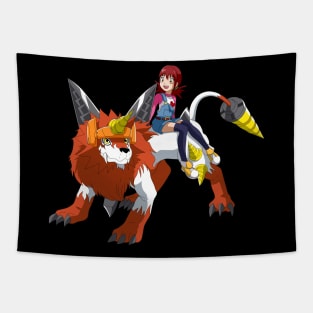 Akari & Dorulumon Tapestry