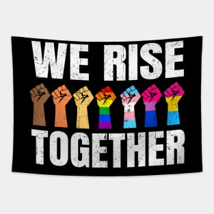 We Black LGBT Gay Pride Support LGBTQ Parade Tapestry