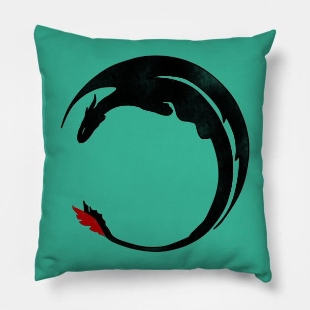 dragon Pillow by amenij