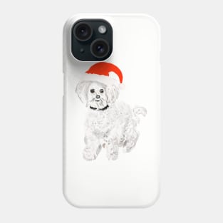 Doggy Santa Phone Case