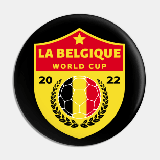 La Belgique Football Pin