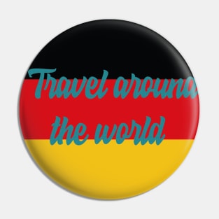 Travel Around the World - Germany Pin