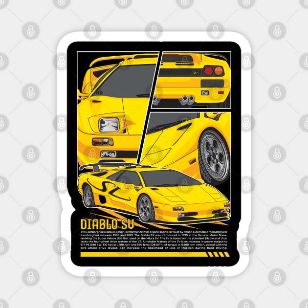 Diablo SV Yellow Magnet by zevalia