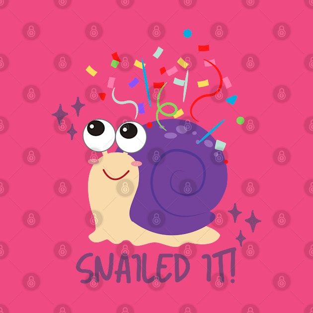 Snailed it by Unique Treats Designs