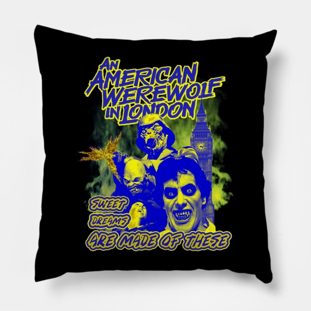 Sweet Dreams Are Made Of These (Version 3) Pillow by The Dark Vestiary