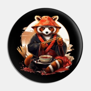 Red Panda Pin