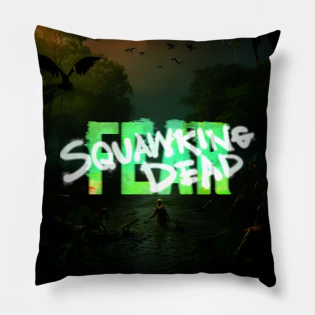 FearTWD Season 8A ART Pillow by SQUAWKING DEAD