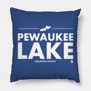 Waukesha County, Wisconsin - Pewaukee Lake Pillow