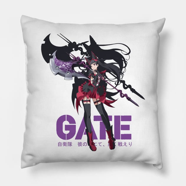 Rory Mercury (Gate Anime) Pillow by malaqueen