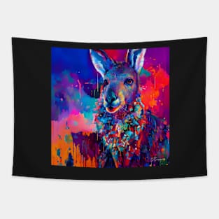 Festive Kangaroo Tapestry