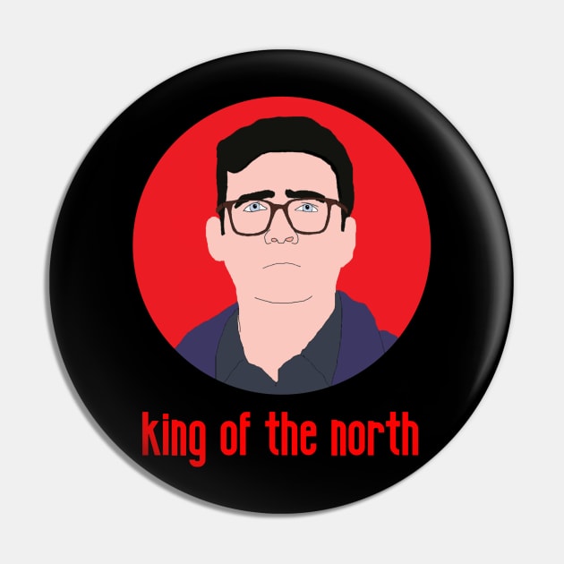 Andy Burnham King Of The North Pin by RevolutionInPaint