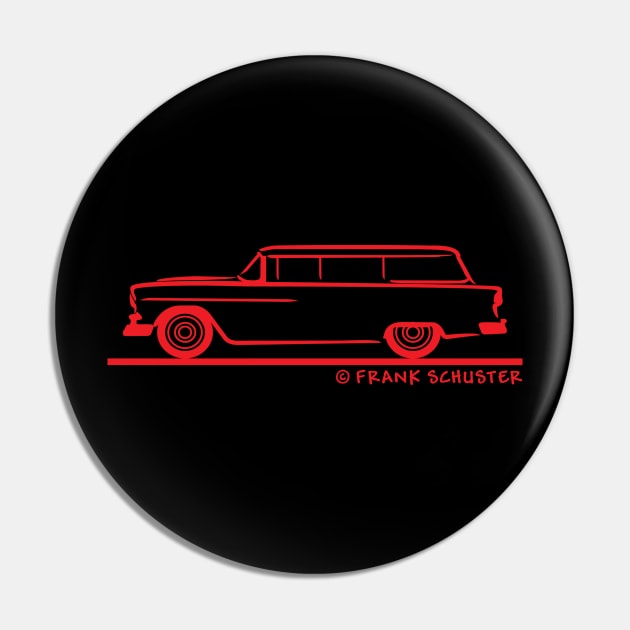 1955 Chevrolet 1-50 Stationwagon Pin by PauHanaDesign